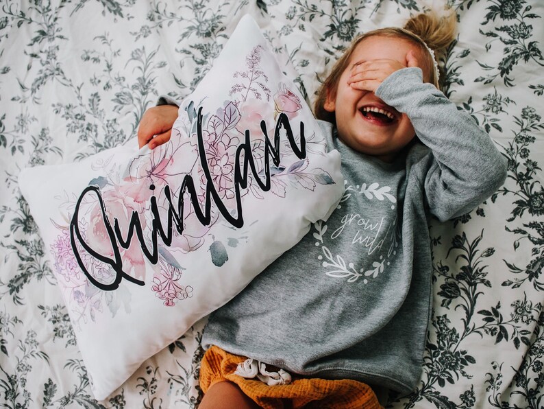 Toddler boy pillow personalized kids pillow name pillow Etsy Polska