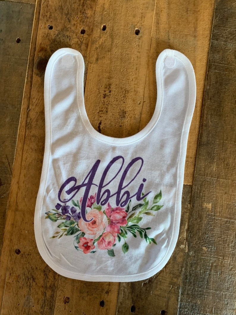 Floral Baby Shower Gift Set Floral Newborn Outfit Floral Etsy