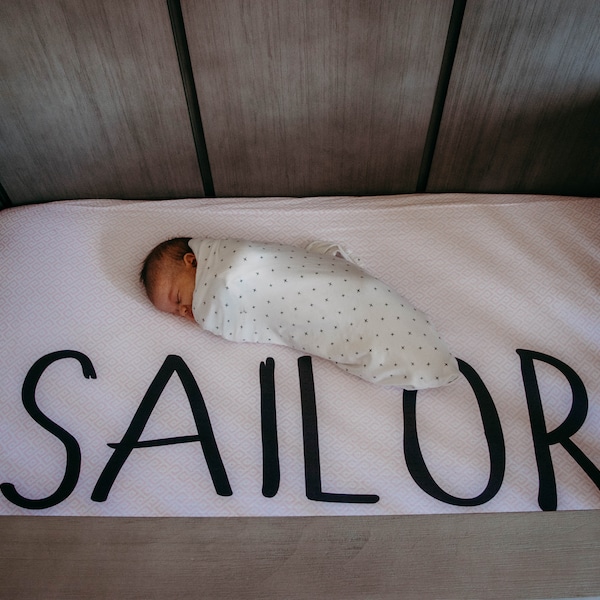 Custom Crib Sheet Etsy