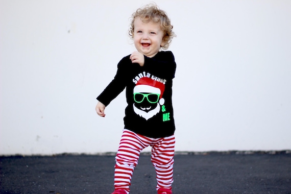 Chemise père Noël pour enfant, chemise père Noël pour tout-petit