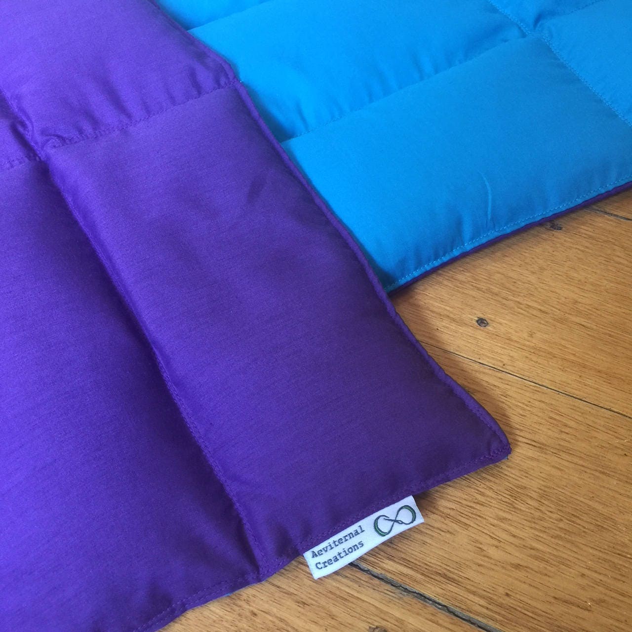 100cm X 55cm Weighted Therapy Blankets Custom Made Two Sided Etsy