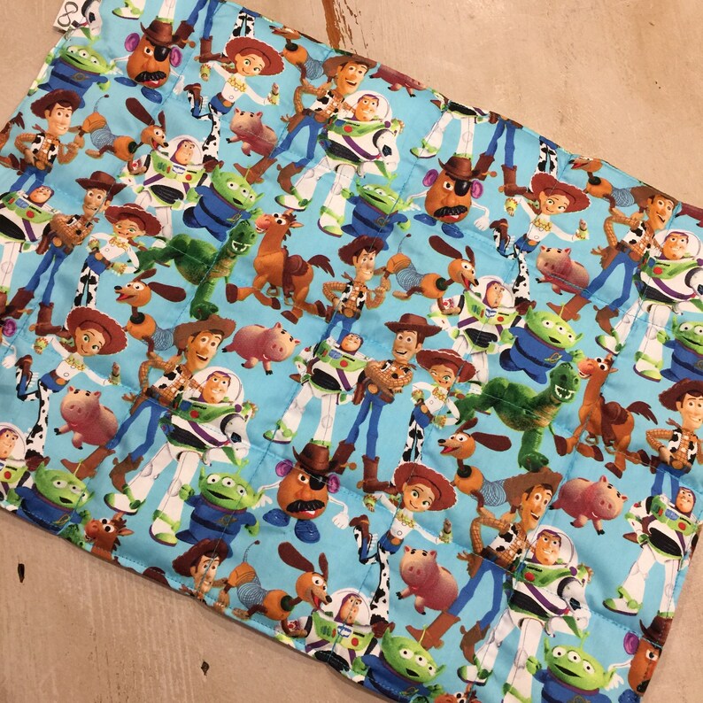 Toy Story Weighted Therapy Blankets 105cm x 60cm ADHD Etsy.de