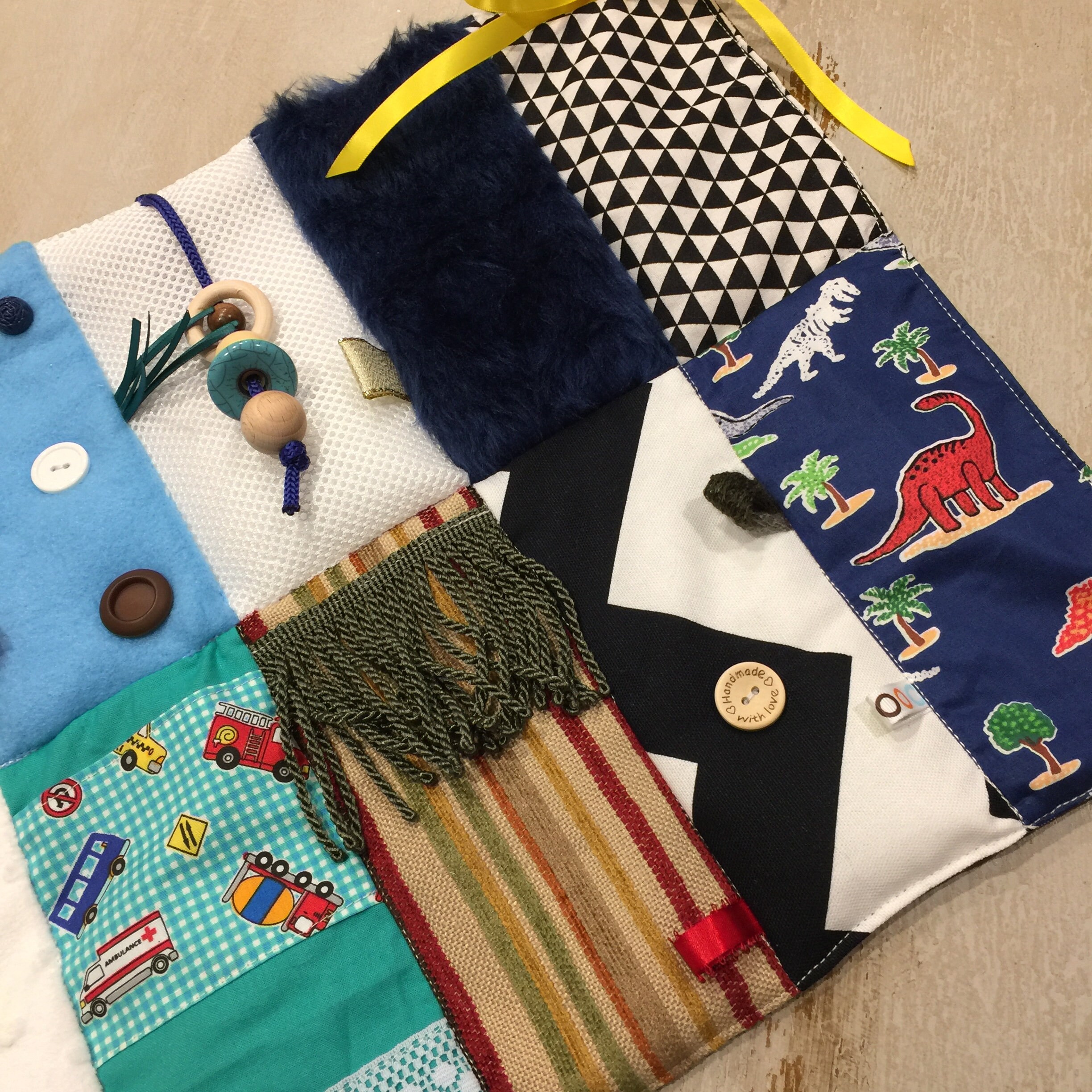 Weighted Blanket #24, Sensory Weighted Lap Blanket, Fiddle Tactile