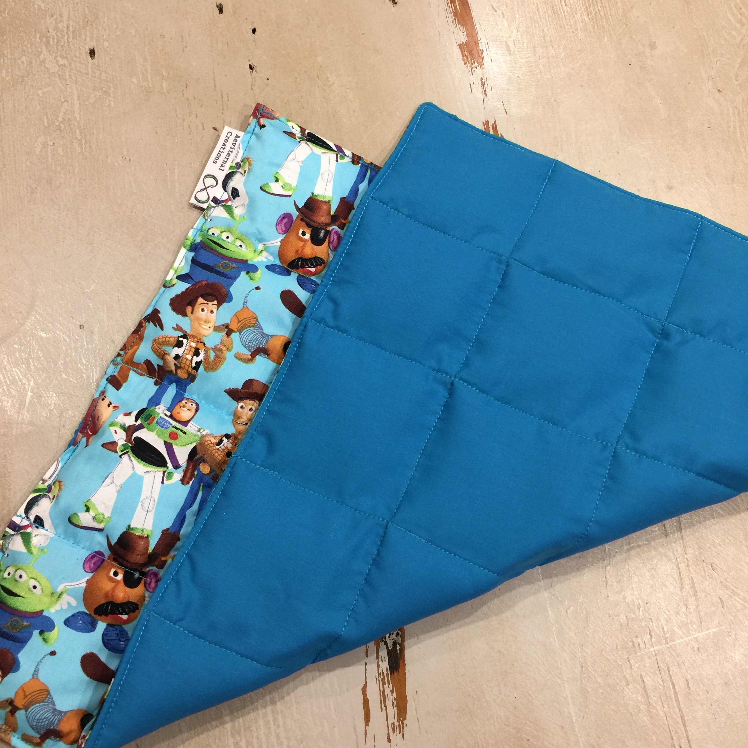 Toy Story Weighted Therapy Blankets 105cm x 60cm ADHD Etsy.de