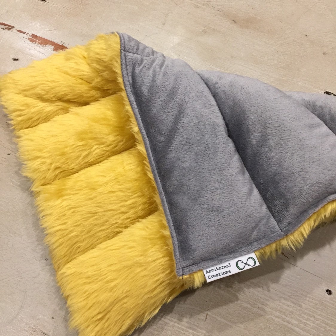 Weighted Blanket 27 Weighted Lap Blanket Plush Poly Pellet Etsy