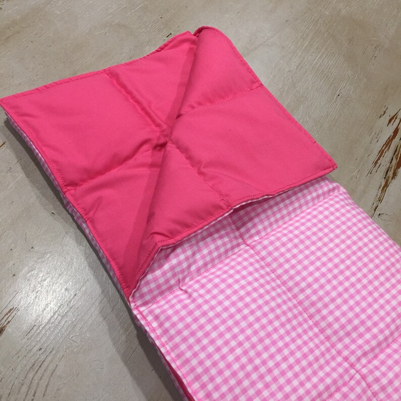 Weighted Blankets Therapy Pink Two Sided Reversible ADHD Etsy