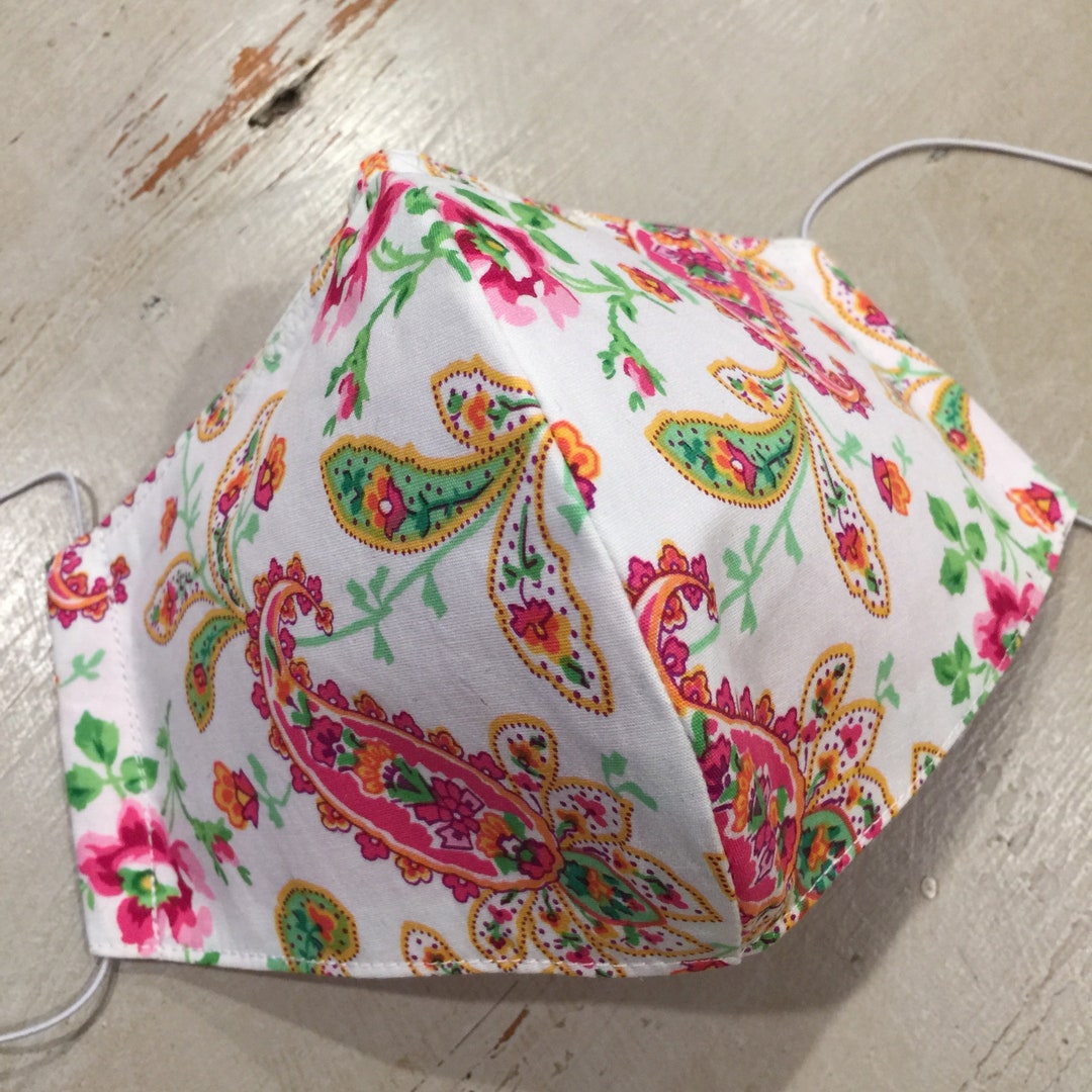 Face Masks 3 Layer With Nose Wire & Bonded Interfacing Etsy