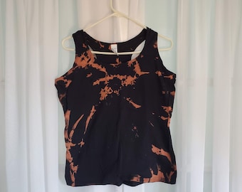 Bleach Tie-Dye Black Shirt (Adult Large)