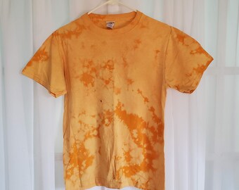 Bleach Tie-Dye Orange Shirt (Adult Small)