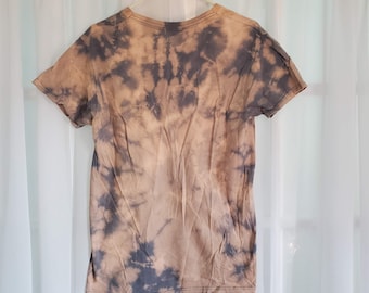 Bleach Tie dye Gray Shirt adult Medium Etsy