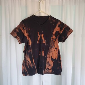 Bleach Tie-Dye Black Shirt (Adult Medium)