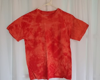 Bleach Tie-Dye Red Shirt (Youth Medium)