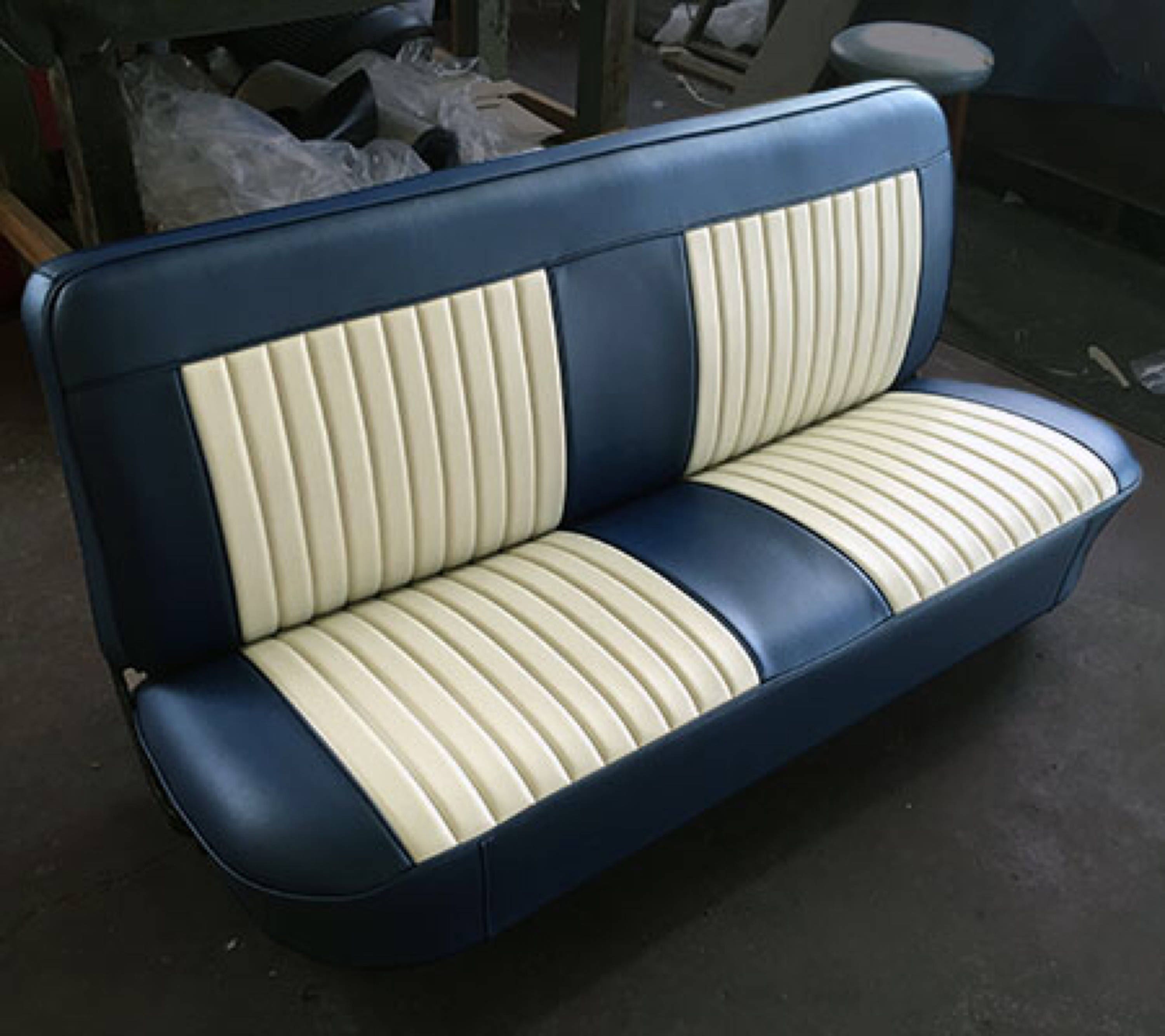 Pleats And Bolsters Oh My Custom Upholstery Cover Chevy C