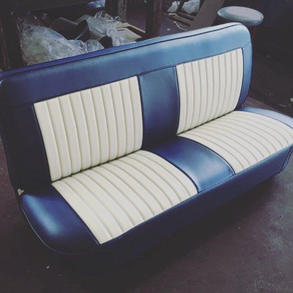 Pleats And Bolsters Oh My Chevy Gmc 1981 1987 Custom Truck Upholstery 1981 1982 1983 1984 1985 1986 1987 C10 Square Body Bench Seat Cover