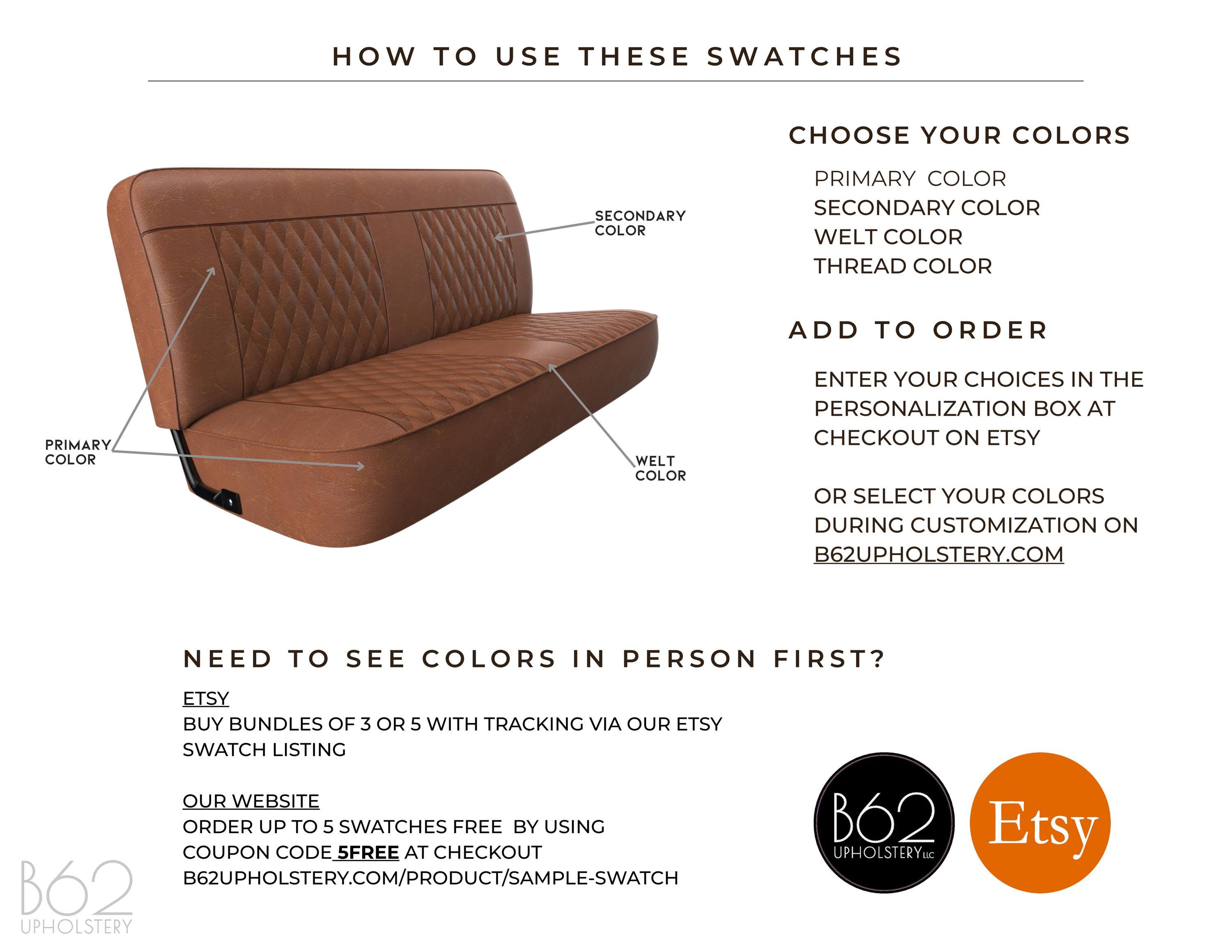 Classic Truck Bench Seat Upholstery Kit | Custom-fit Cover for