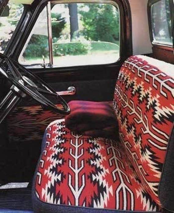 custom truck bench seat covers