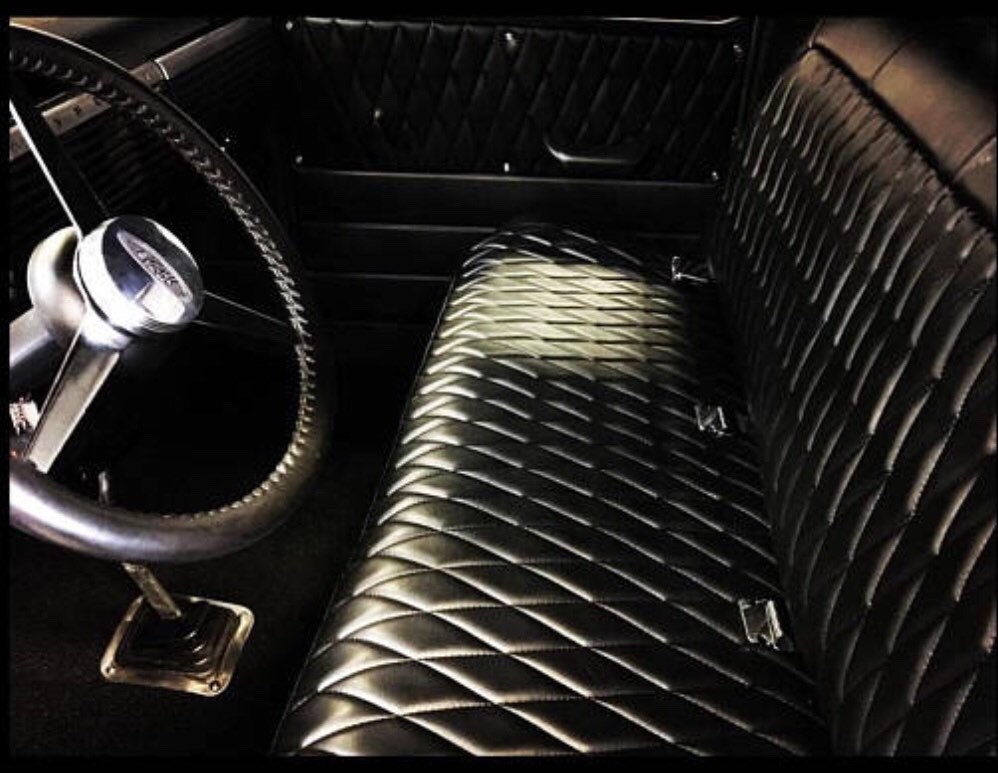 The holy Hell Custom Upholstery 1981 87 Chevy Gmc Truck Bench Upholstery Classic Car Auto Etsy