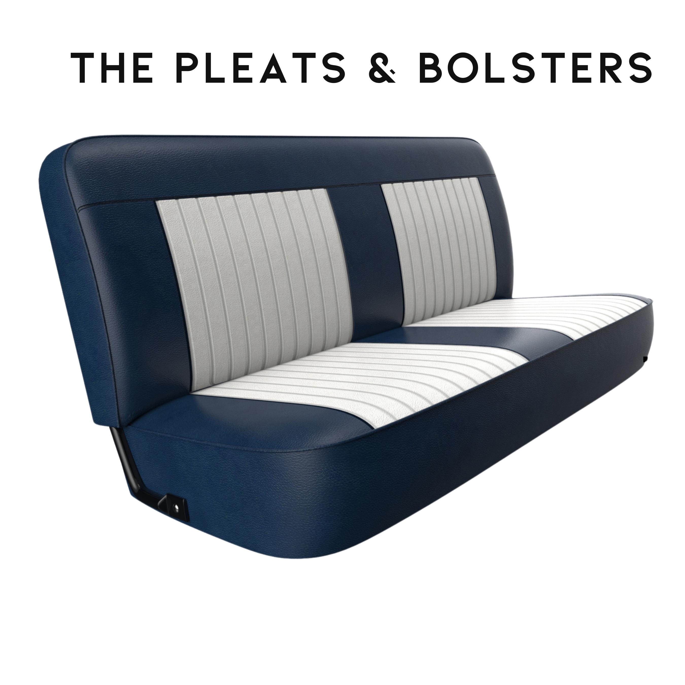 Classic Truck Bench Seat Upholstery Kit | Custom-fit Cover for Chevy C10,  Ford F100, Dodge | \, image size:2700x2700