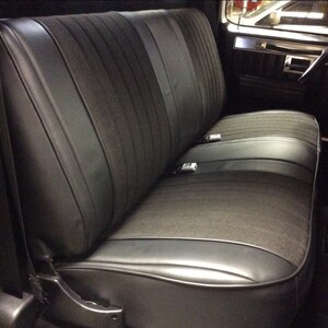 Chevy Truck Leather Bench Seat Cover Etsy