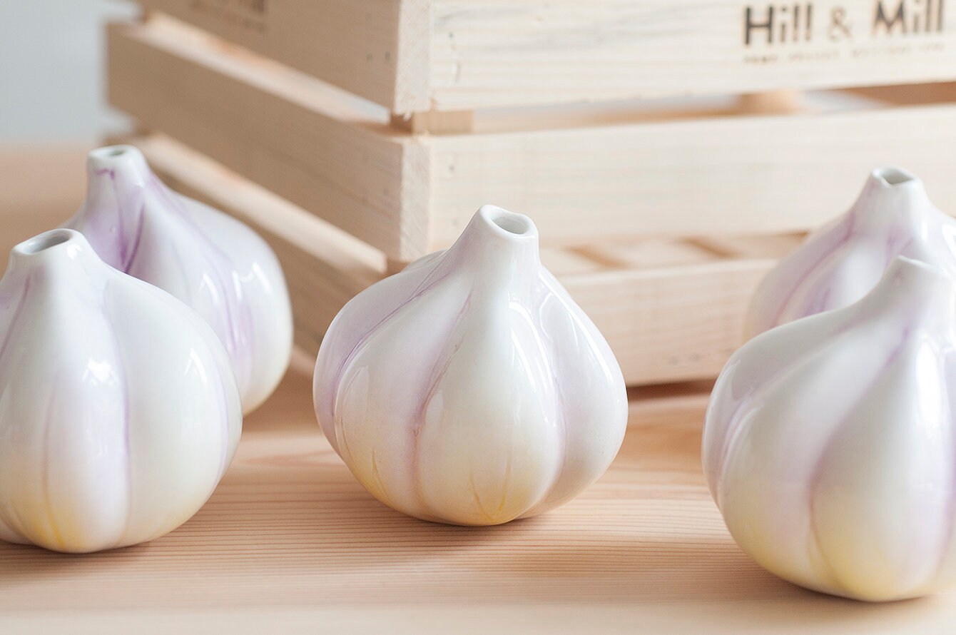 Ceramic Garlic Etsy