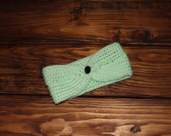 Button "Knit" Ear Warmer