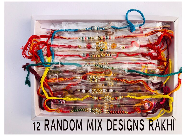 120 mix design rakhi set Rakhi for brother Raksha Bandhan rakhi bundle set of 120