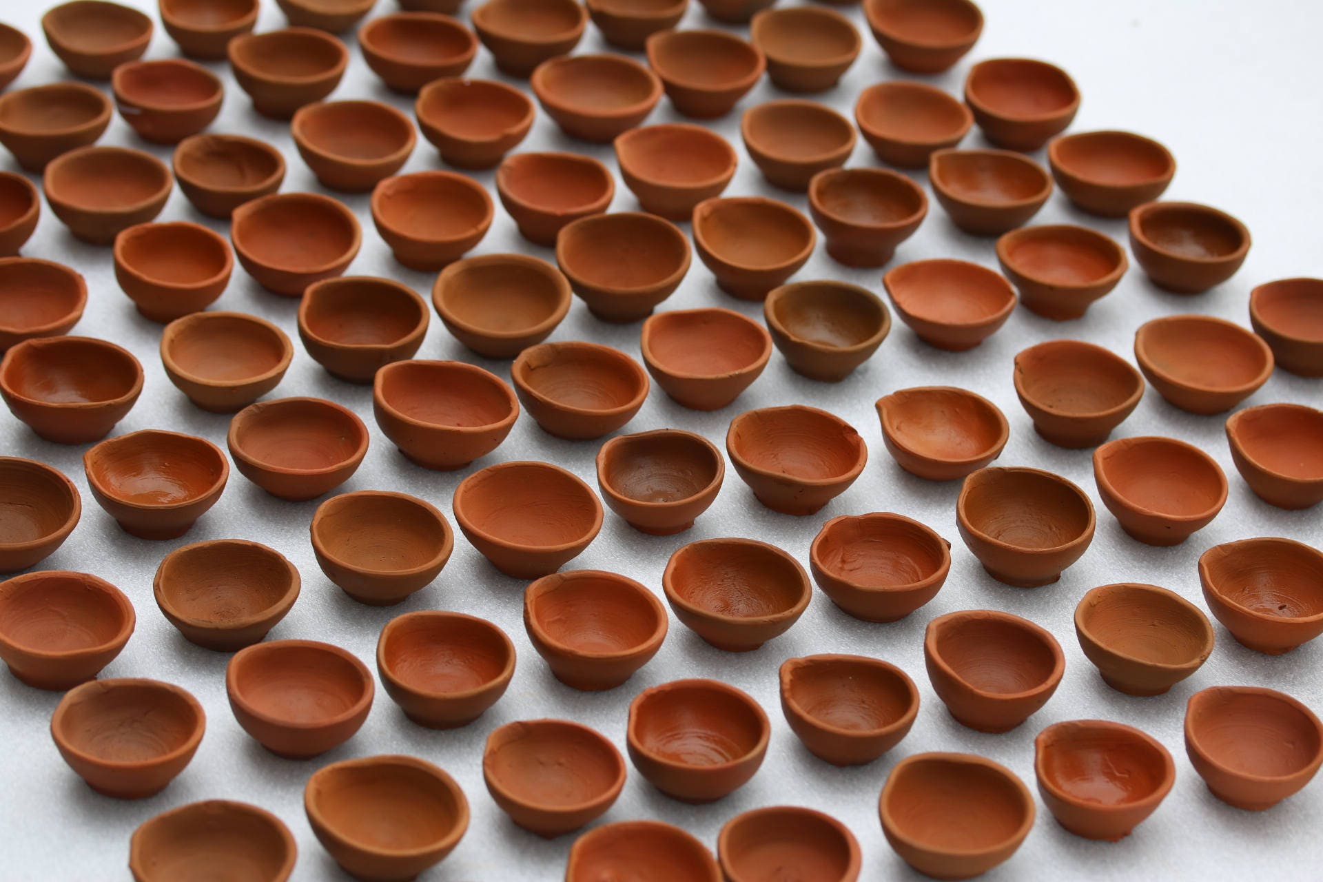 100 Clay Diya Diwali Clay Deepak Diya Pots Handmade Clay Etsy 100 Clay Diya Diwali Clay Deepak Diya Pots Handmade Clay Etsy