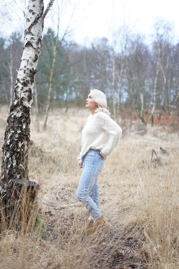 Whitmoor Sweater Knitting Pattern in English and Francais