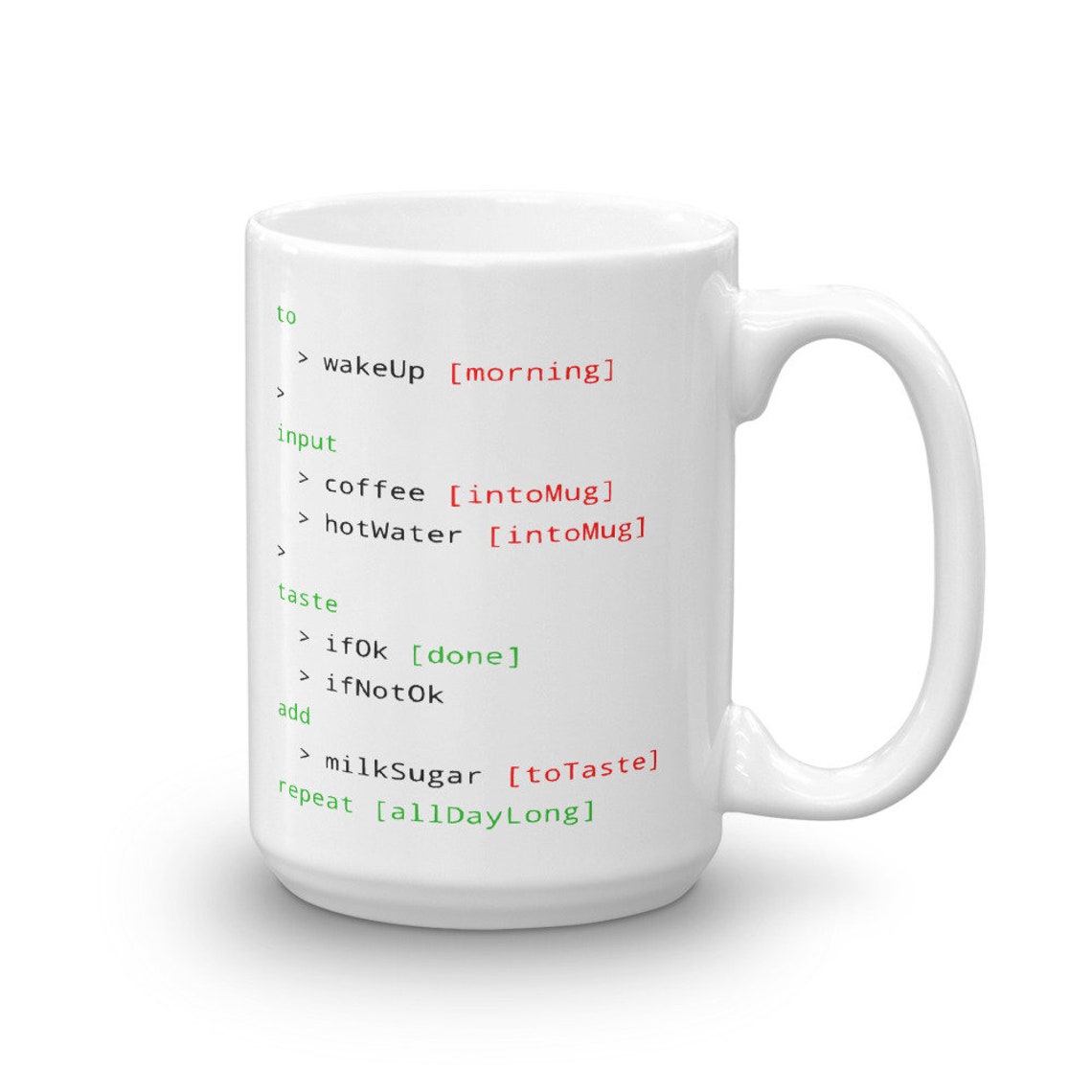 Code Coffee Mug PRINTED ON DEMAND 11oz or 15oz Computer Etsy