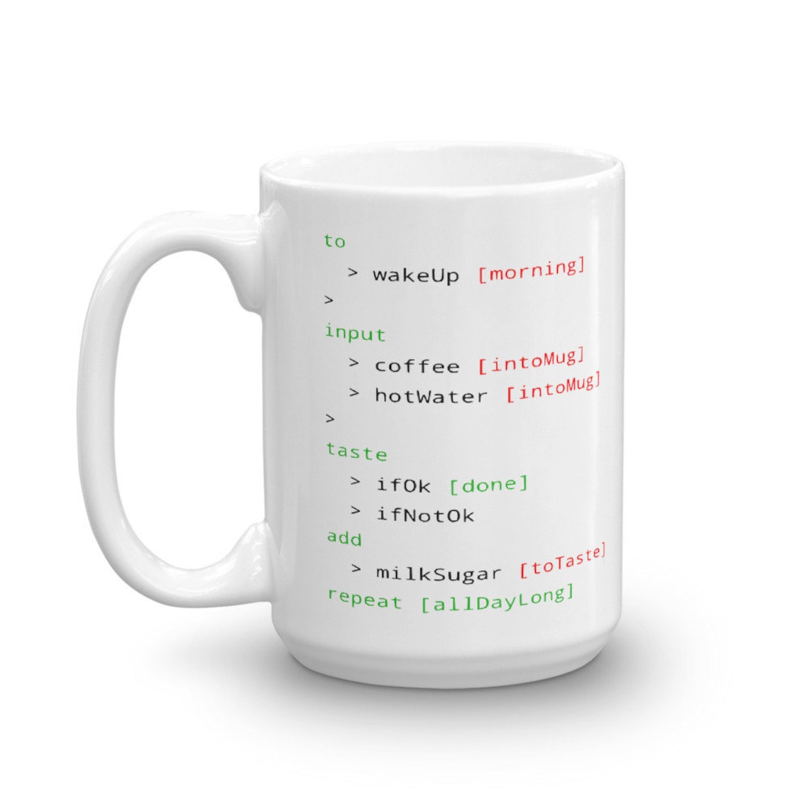 Code Coffee Mug PRINTED ON DEMAND 11oz or 15oz Computer Etsy