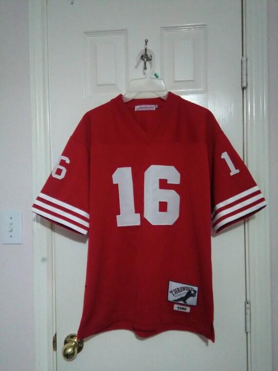 throwback joe montana jersey