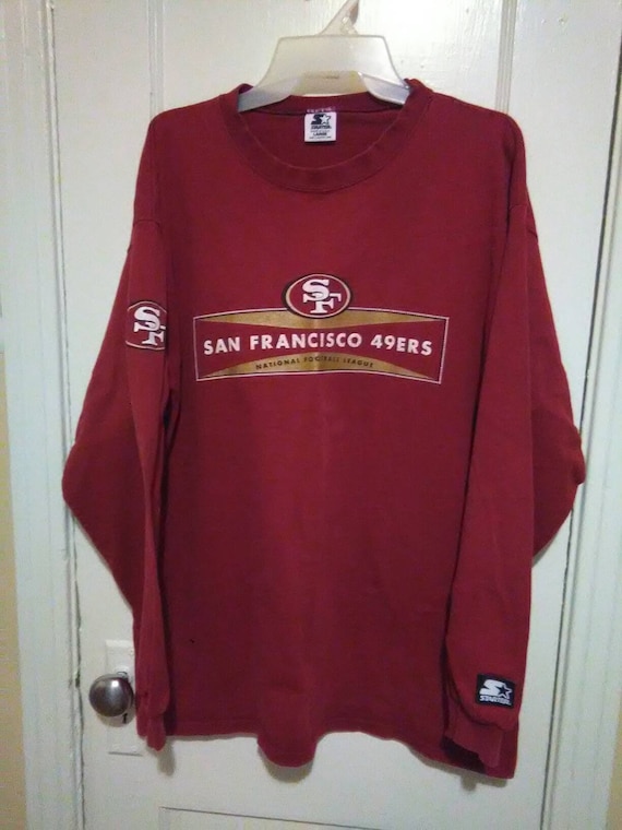 49ers long sleeve shirt