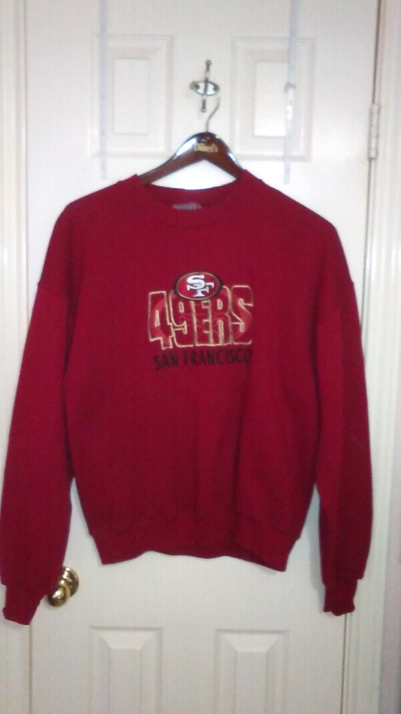 Joe Montana autograph sweater sz large