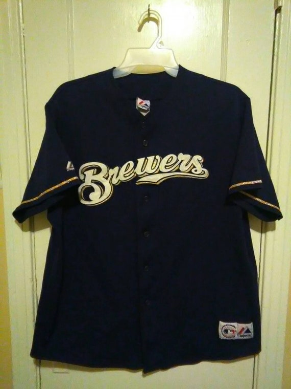 brewers retro jersey