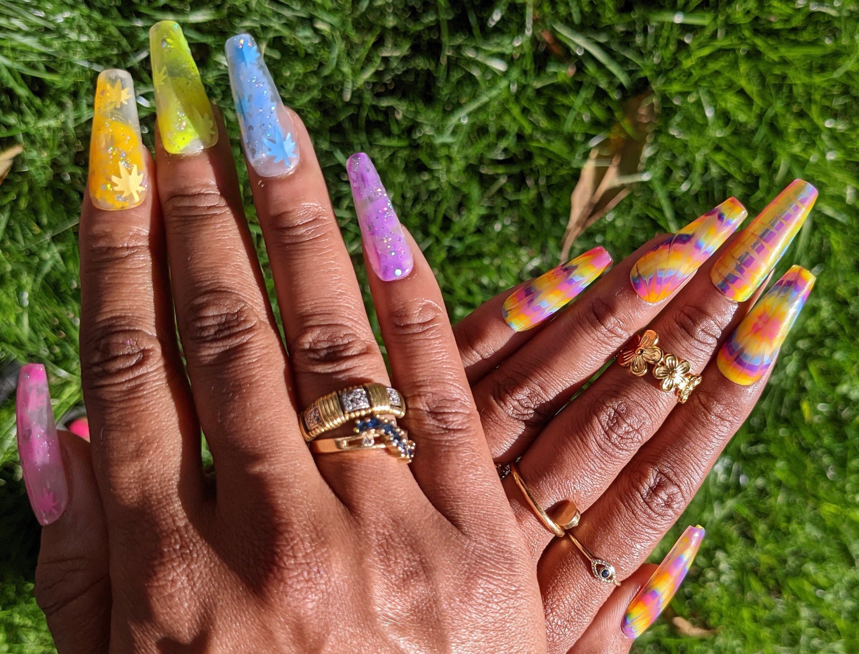 420 Nails - Etsy 420 Nails - Etsy