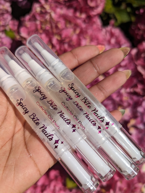 All Natural Handmade Nail Hydrating Cuticle Oil Pens - keep your nails healthy and strong!
