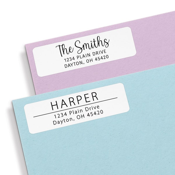 Cheap Return Address Labels Etsy