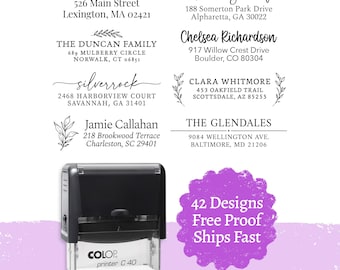 Custom Address Stamp – Personalized Self Inking Address Stamp