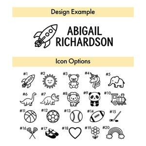 Personalized Kids Clothing Stamp: Durable Fabric Label, Easy to Use image 2