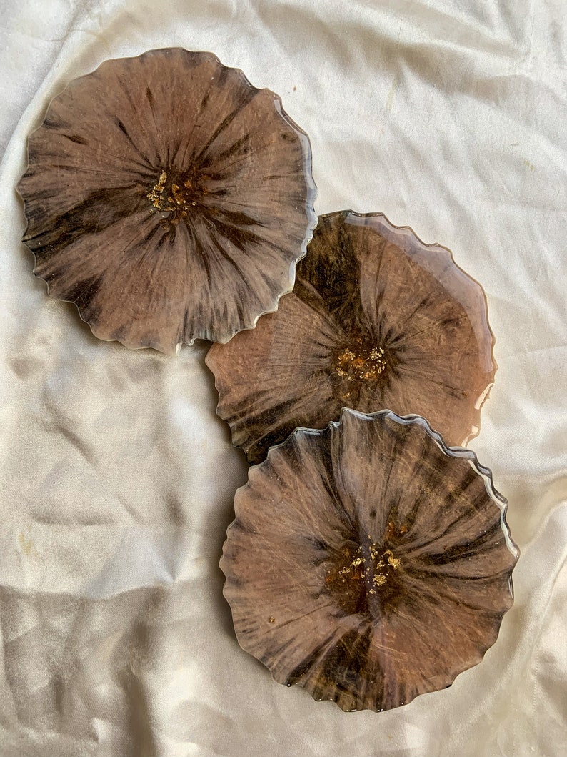 FaizaStudioArt Resin Coasters