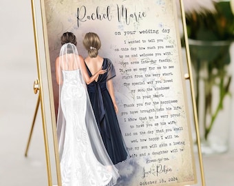 Gift For Daughter in law On Her Wedding Day Daughter in law gift from Mother of the groom Wedding gift from Mother in law for Bride Wedding
