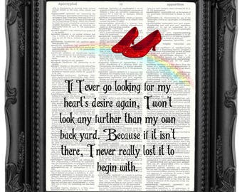 Wizard of oz quote | Etsy