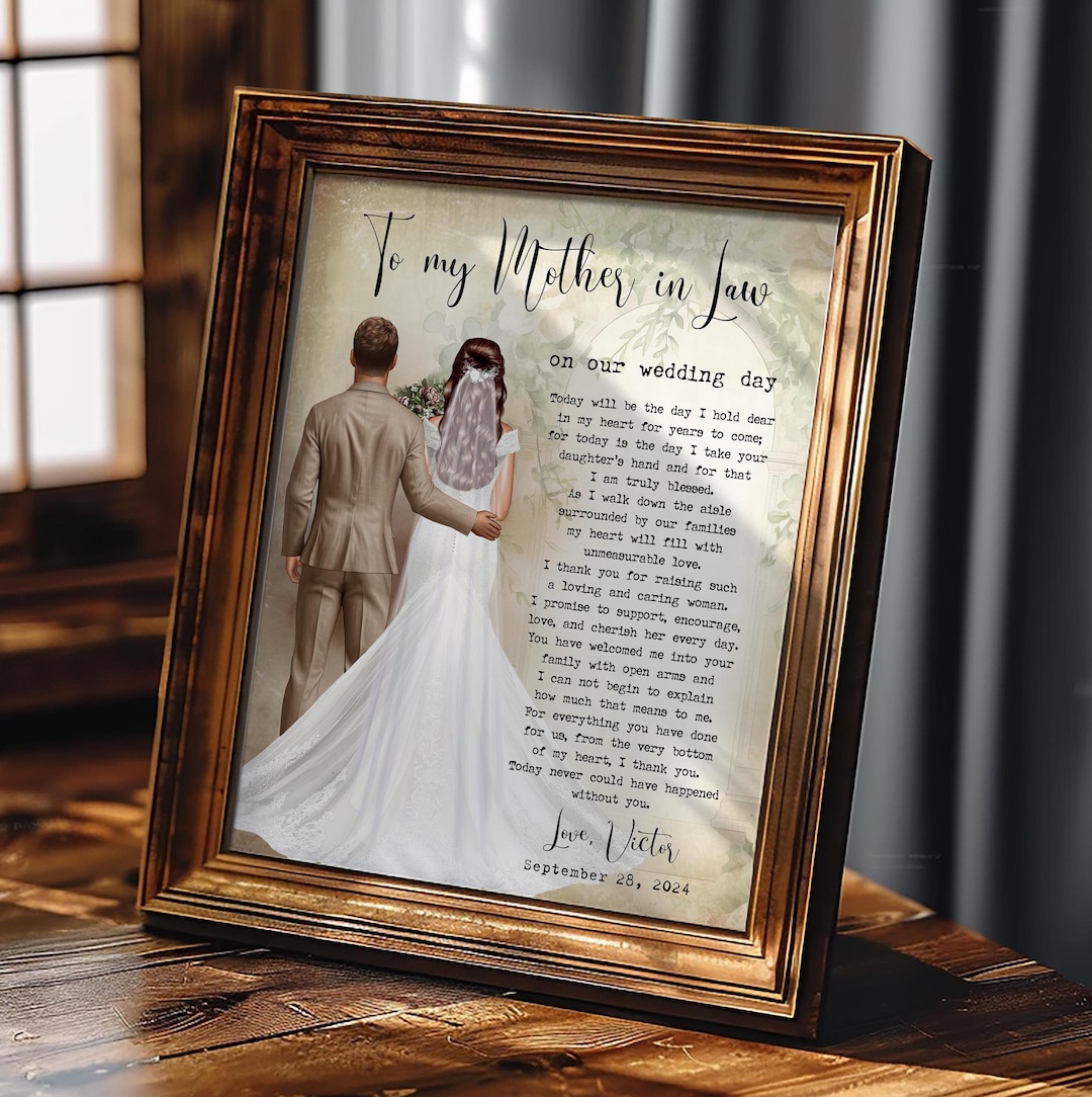 Bride Gifts Wedding Gift For Mother Of The Groom Sentimental