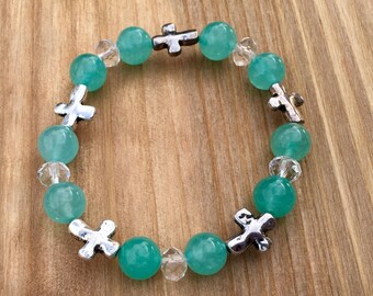 Pulseras cruzadas