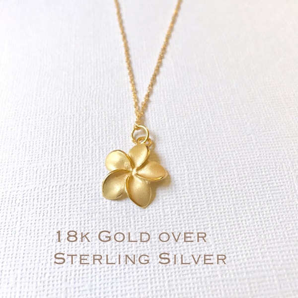 Plumeria Necklace Etsy