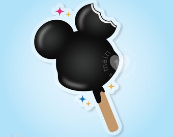 Disney Snacks Mickey Ice Cream Bar Sticker 3”