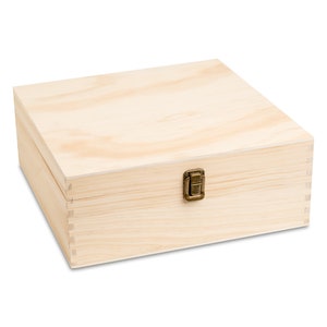 Wood Memory Boxes - Large Size