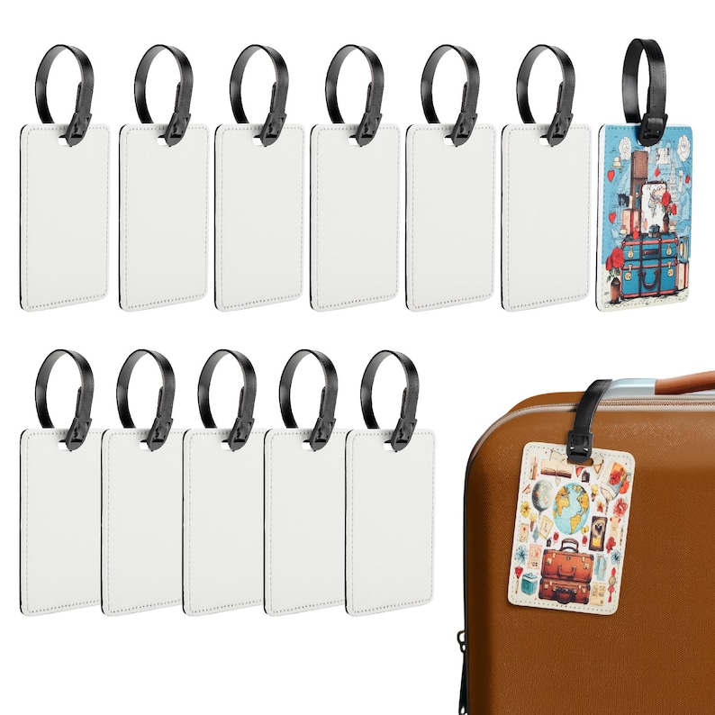 Sublimation Luggage Tag - Thumbnail 5