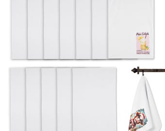 Kitchen Towel for Drying High-Quality Polyester with Luxurious Waffle Weave Design Towels, Craft-Ready for DIY Gifts - Sublimation