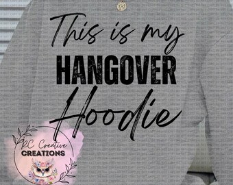 Sweat à capuche Hangover, PNG, SUBLIMATION, fichier PNG